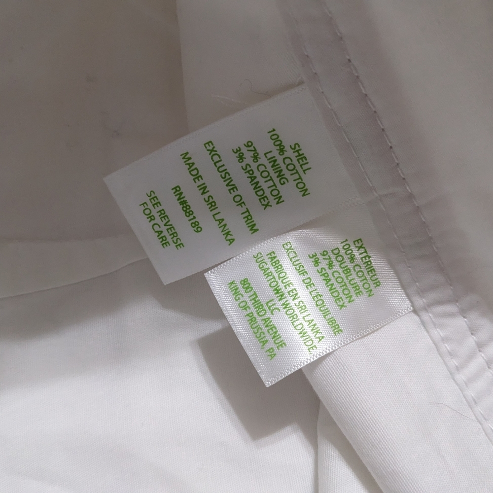 EUC! Lilly Pulitzer Colette Skort Resort White Size 16 - Picture 5 of 13